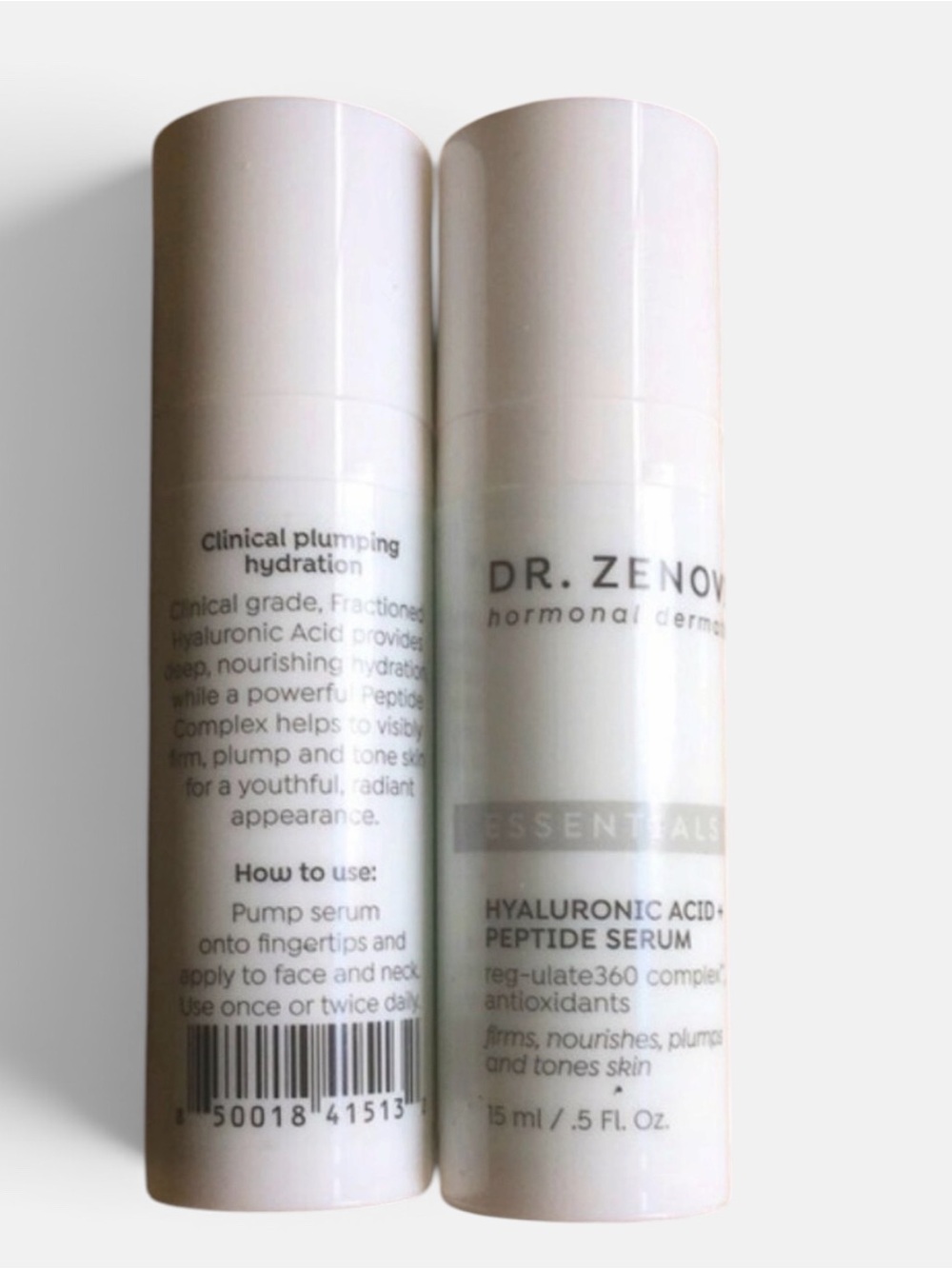 Dr. Zenovia Hyaluronic Acid + Peptide Serum (15 ml) x 2 bottles